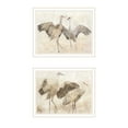 thumbnail image 1 of Trendy Decor 4U "Sandhill Cranes 1 & II" Framed Wall Art for Living Room, Wall Art Print for Home Decor, Bedroom Wall Art by Stellar Design Studio, 1 of 2