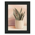 thumbnail image 1 of Trendy Decor 4U "Striped Bohemian Plant" Framed Wall Art-Color:Black,Style:FrameType1, 1 of 2