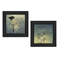 thumbnail image 1 of Trendy Decor4U "Glass Jars" Collection By Robin-Lee Vieira, Printed Wall Art, Ready To Hang Framed Poster, Black Frame - Finish:Multi-Finish:Multi, 1 of 5