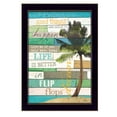 thumbnail image 1 of Trendy Decor4U "Good Things" Collection By Mollie B., Printed Wall Art, Ready To Hang Framed Poster, Black Frame - Finish:Multi,Size:10"L x 1"W x 14"H-Finish:Multi,Size:10"L x 1"W x 14"H, 1 of 2