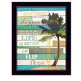 thumbnail image 1 of Trendy Decor4U "Good Things" Collection By Mollie B., Printed Wall Art, Ready To Hang Framed Poster, Black Frame - Finish:Multi,Size:10"L x 1"W x 14"H-Finish:Multi,Size:14"L x 1"W x 18"H, 1 of 2