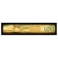 thumbnail image 1 of Trendy Decor4U "Grace And Love" By Marla Rae, Printed Wall Art, Ready To Hang Framed Poster, Black Frame - Finish:Multi-Finish:Multi, 1 of 5