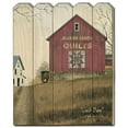 thumbnail image 1 of Quilt Barn by Billy Jacobs Printed Framed Wall Art Wood Multi-Color, 1 of 2