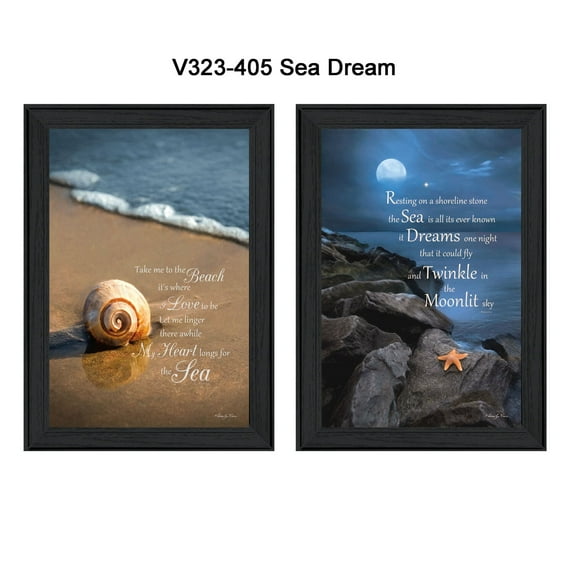 Sea Dream by Robin-Lee Vieira Printed Framed Wall Art
