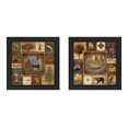 thumbnail image 1 of Trendy Decor4U "Up North" Collection By Ed Wargo, Printed Wall Art, Ready To Hang Framed Poster, Black Frame - Finish:Multi-Finish:Multi, 1 of 4