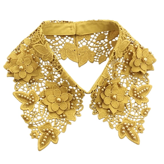 Trendy Detachable Fake Collar, Removable Shirt Collar Insert, Elegant Decorative Collar Accessory for Daily Office Party Outfits
