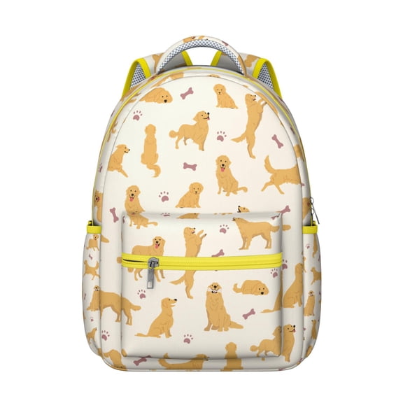 Trendy Dog Backpack for Animal Lovers - Cute & Spacious, Water-Resistant, Perfect for Class, Work & Weekend Trips