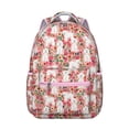 thumbnail image 1 of Trendy Dog Design Backpack for Teens - Breathable Shoulder Straps, Hidden Pockets, Fashionable Gift for High School Students, 1 of 6