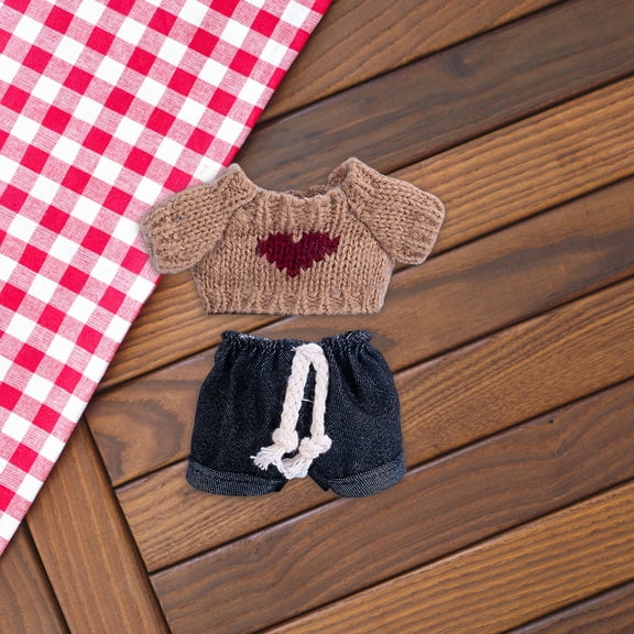 Trendy Doll Pendant Clothes, Fashionable Accessories, High-Quality Cloth, Mix & Match, Doll Not Included