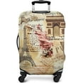 thumbnail image 1 of Trendy Eiffel Tower Travel Luggage Cover Suitcase Protector Luggage Cover Fit 29-32 Inch Luggage, 1 of 6