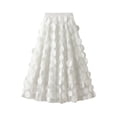 thumbnail image 1 of Trendy Elegant Summer Large Size Cozy Fashion Skirts for Women Women's Summer Casual Button Open-Line Pocket Loose Straight Skirt Women's Versatile Daily Comfortable Garment, 1 of 6