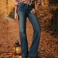 thumbnail image 1 of Trendy Embroidered Jeans for Women Comfortable Embroidered Pocket Low Rise Skinny Denim Pants Women's Breathable Skinny Trousers, 1 of 9