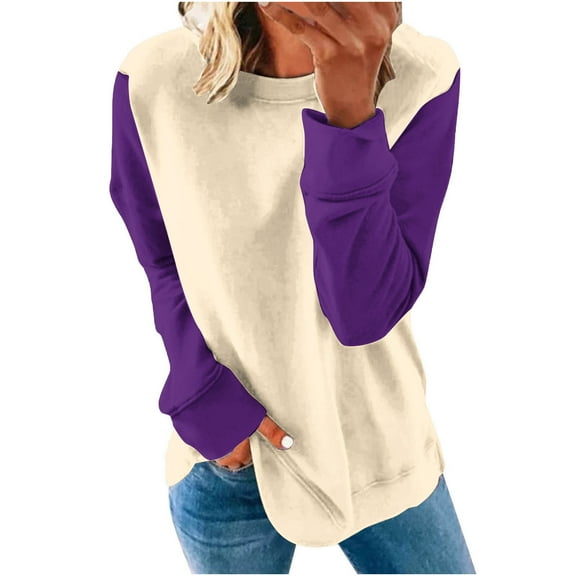 Trendy Fall Tops Women Crewneck Floral Print Sweatshirt Graphic Printed Loose Fit Casual Long Sleeve Pull Over (XL, Khaki 01)