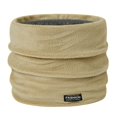 thumbnail image 1 of Trendy Fashion for Cold Weather Thick Warm Fleece Lined Windproof Neck Gaiters Thermal Scarf Fleece Neck Warmer for Men Double-Layer KHAKI, 1 of 8