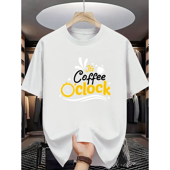 Trendy Fashionable Casual Breathable Cotton Short Sleeve Crew Neck T-Shirt for Men Daily Wear