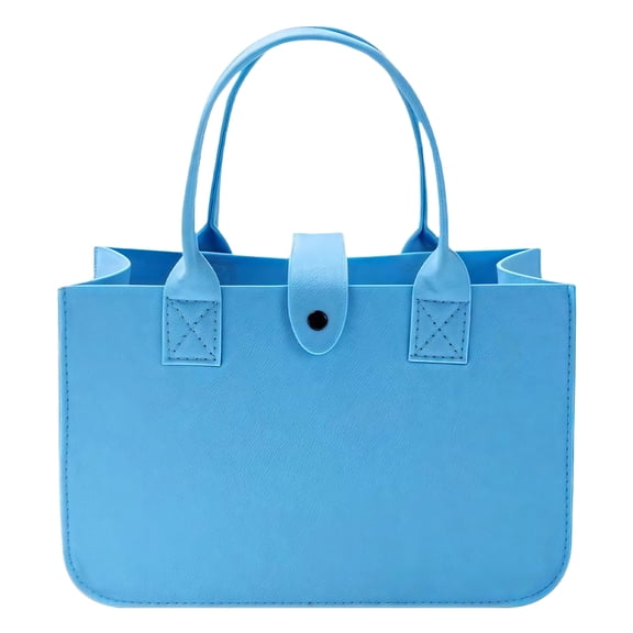 Trendy Felt Bag Fashion Accessory Contemporary Handle Felt Shopping Bag Daily Use Handbag Suitable for Women and Girls