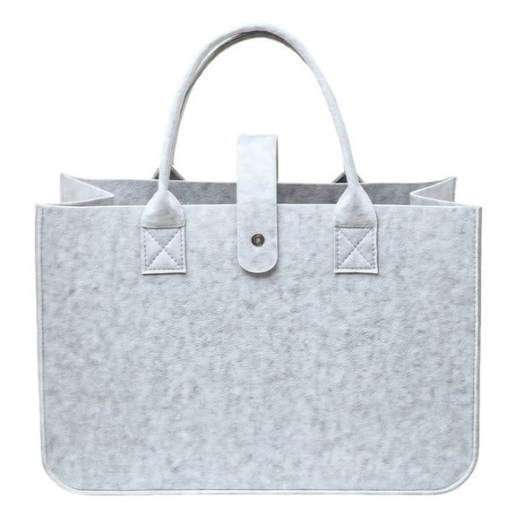 Trendy Felt Bag Fashion Accessory Contemporary Handle Felt Shopping Bag Daily Use Handbag Suitable for Women and Girls