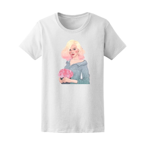 Trendy Flowers In Box Women's Tee - Image by Shutterstock