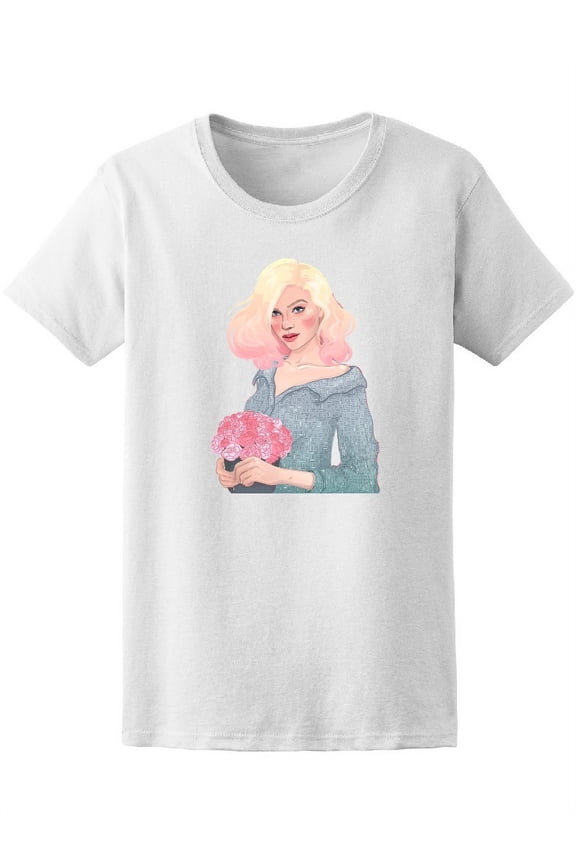 Trendy Flowers In Box Women's Tee - Image by Shutterstock