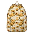 thumbnail image 1 of Trendy Flowers Print Backpack Gift Roomy School College Bookbag with Laptop Sleeve Sturdy Everyday Backpack for Students Professionals, 1 of 5