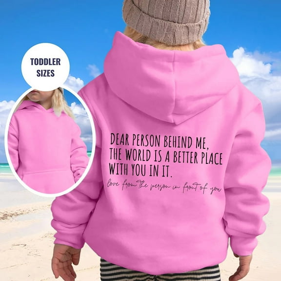 Trendy Girls Hoodies for Active Wear Soft Sweatshirt for Kids Stylish Graphic Pullover Comfortable Everyday Clothing for Young Girls