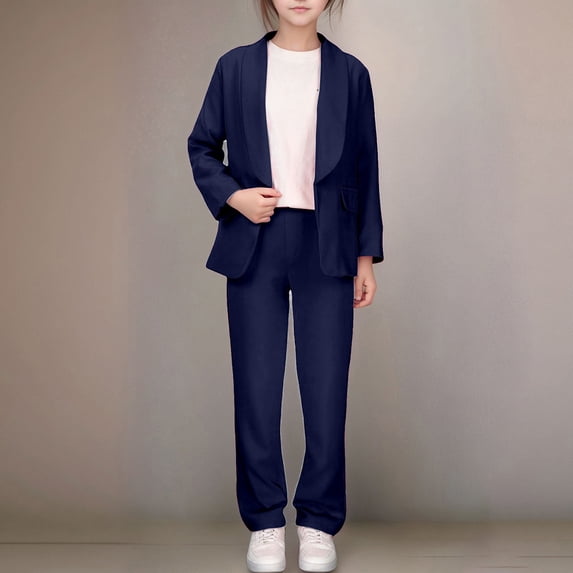 Trendy Girls Outfit Set Versatile Suit for Everyday Wear Comfortable Casual Style for Ages 5 to 14 Years Ideal for Outdoor School Activities
