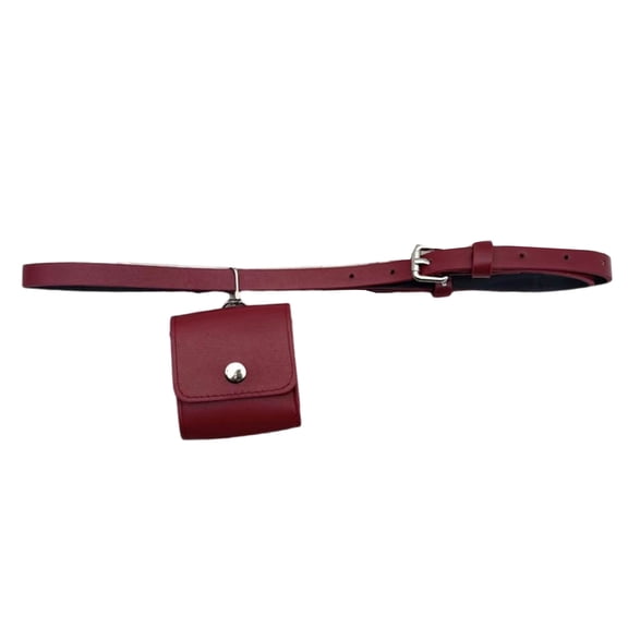 Trendy Girls Waist Bag Belt Adjustable Waist Strap Waistband with Small Waist Pocket for Phone Keys and Essential