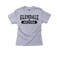 thumbnail image 1 of Trendy Glendale, Glendale with Stars Boy's Cotton Youth Grey T-Shirt, 1 of 2