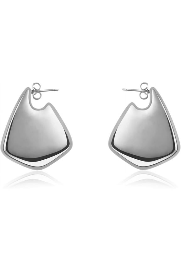 Trendy Gold Plated Knot Earrings for Women Chunky Statement Drop Dangle Earrings Lightweight Hypoallergenic Fashion Accessories Gold Jewelry Gifts for Womens