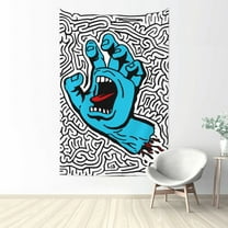 Trendy Graffiti Tapestry 60 * 40 Inch Boutique Wall Hanging Tapestry Suitable for Bedroom Party Home Decoration