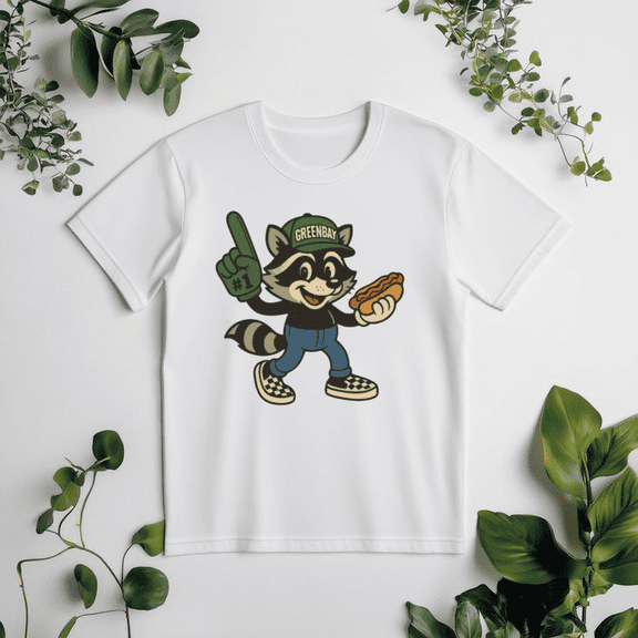 Trendy Green Bay Football Fan Spirit Game Day Graphic Print Unisex T-Shirt, up to size 5XL