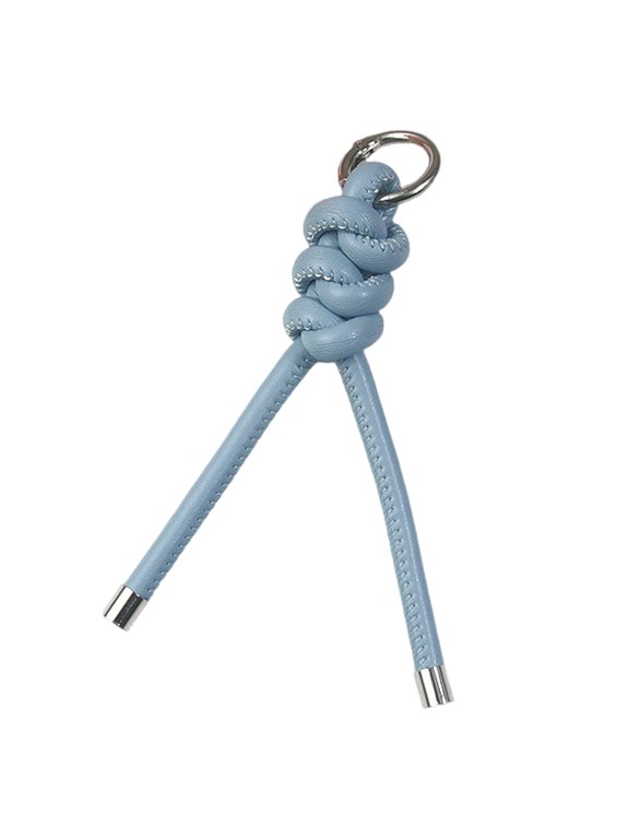 Trendy Handwoven PU Leather Strap Keyring Weaving Keychain Pendant for Daily Commute Parties and Gift Giving