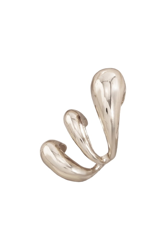 Trendy Hollow Design Ear Clips Piercing Needed Gold/Silver Options Lightweight Comfort Fit Everyday Ear Jewelry