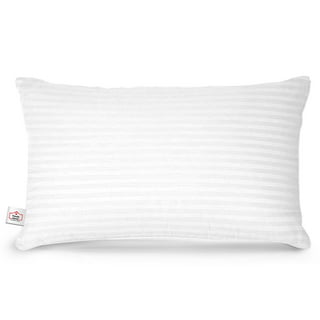 Mybecca 12 x 24 inches Pillow Sham Stuffer White Rectangular Hypoallergenic  Throw Pillow Insert Premium Made in USA