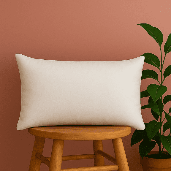 Trendy Home 12x20 Throw Pillow Insert, Cushion Sham Stuffer Hypoallergenic, Lumbar Support Decorative Home Outdoor Couch Bed Pillow Filler (Non Woven)