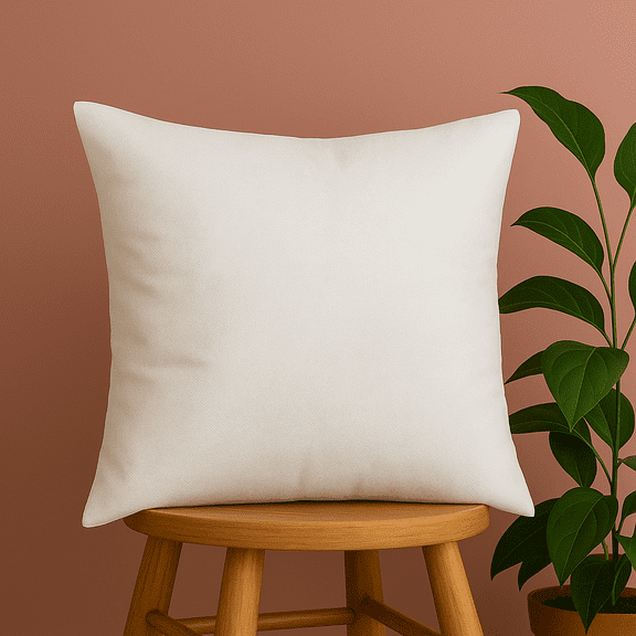 Trendy Home 16x16 Non Woven Premium Stuffer for Home & Office Pillow Stuffer (Standard Size, White)