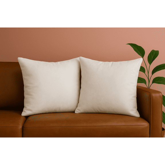 Trendy Home 18x18 Non Woven Premium Stuffer for Home & Office Pillow (Pack of 2)