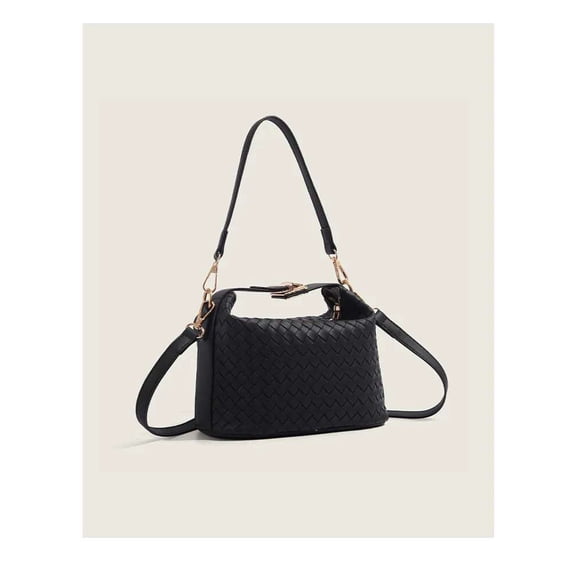 Trendy Ins Weaved Mini Bag - Versatile Women's Tote, Single Strap & Crossbody Option