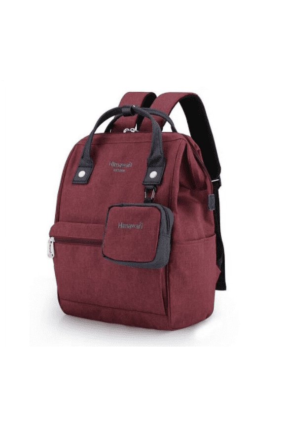 Trendy Japanese Backpack Student Computer Bag Large Capacity,Black yellow