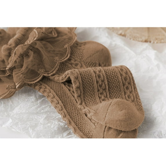 Trendy Kids Lace Socks for Girls for Spring and Autumn Lightweight Dance Stockings for Children Stylish and Comfortable Ideal for Everyday Wear