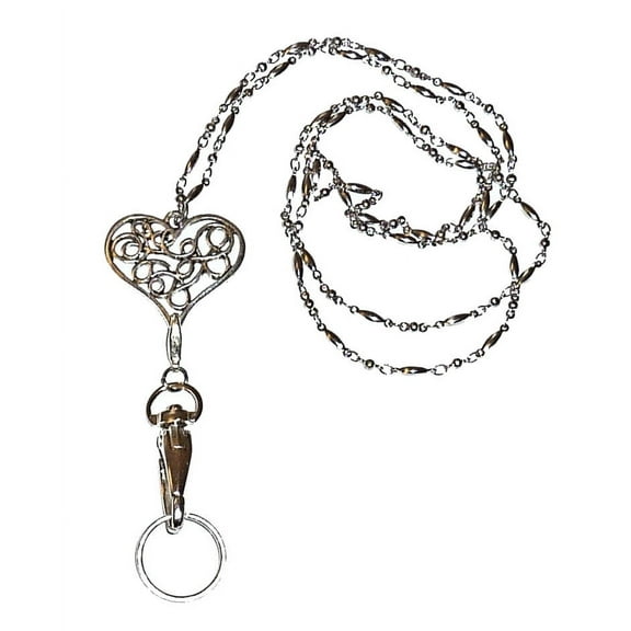 Trendy Lanyard, Women's Fashion Stainless Steel Chain Jewelry 34 Inches Long