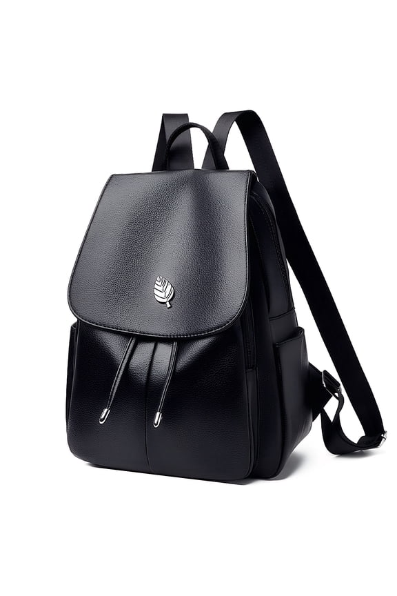 Trendy Leather Backpack Purse for Women, Small Ladies backpacks Casual Lightweight Women Shopping Travel Daypack