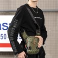 thumbnail image 1 of Trendy Leg Bag Fashion Chest Bag Multifunctional,Navy Blue, 1 of 2
