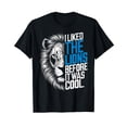 thumbnail image 1 of Trendy Lion Graphic T-Shirt for Animal Lovers - Stylish and Comfortable Wear, 1 of 5
