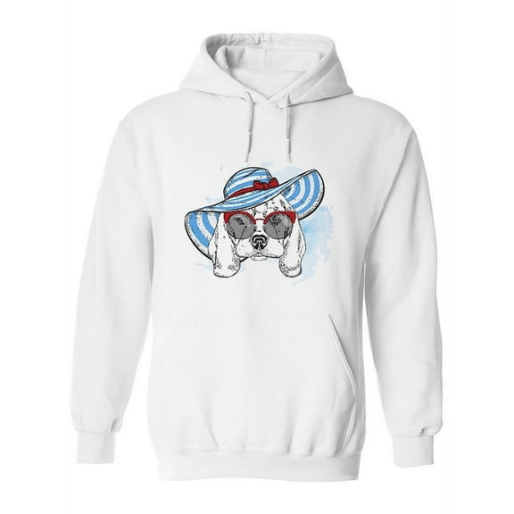 Trendy Little Dog Hoodie Women -Image by Shutterstock, Female Large