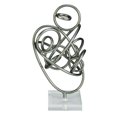 thumbnail image 1 of Trendy Metal Acrylic Sculpture, 1 of 5