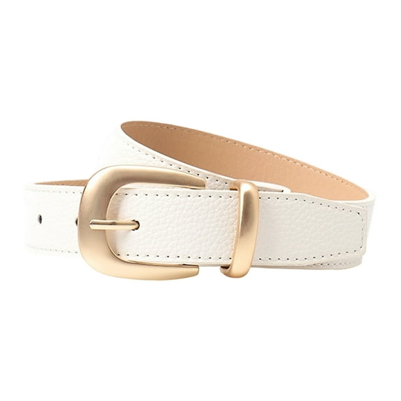 Trendy Metallic Buckles Belt For Casual Wear Women’s Jeans Skirts Outfit Enhancer