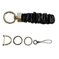 thumbnail image 1 of Trendy Multifunctional Key Ring Hair Tie Phone Charm Scrunchie Keychain Wristlet, 1 of 7