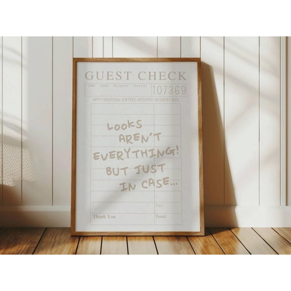 Trendy Neutral Salon Wall Art Hairdresser Sign Decor, Stretched Canvas Size 8x12