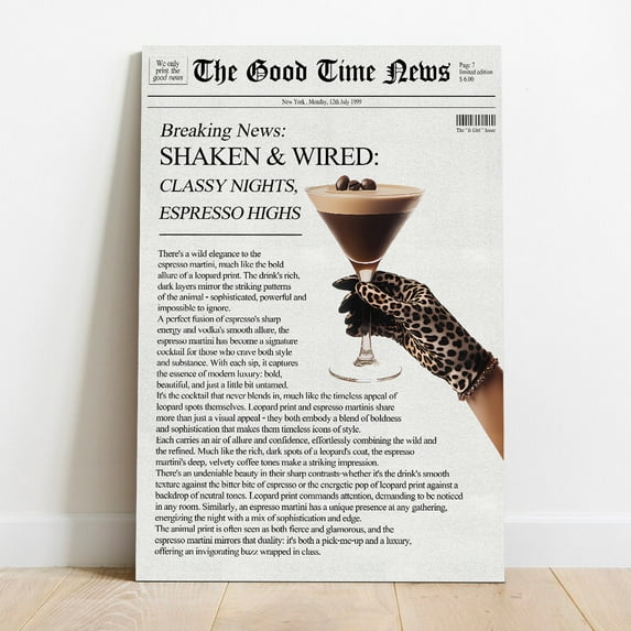 Trendy Newspaper Wall Art Pink News Wall Art Vintage Leopard Boots Poster Red Lips Wall Art Feminist Canvas Wall Art Aesthetic Preppy Dorm Decor